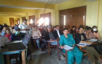 बैतडीमा कृषि गणनाका लागि  छनोट भएका गणक र सुपरीवेक्षकलाई तालिम